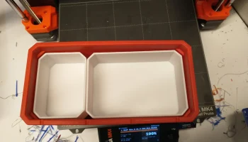 Milwaukee Packout, 8-дюймовый контейнер, половинная высот...