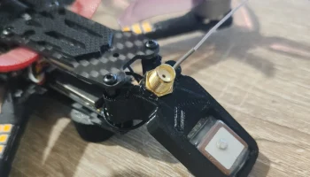 Darwin FPV Baby Ape 2 - антенна SMA + крепление GPS...