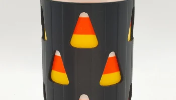 Ваза с вырезом Candy Corn и вставкой