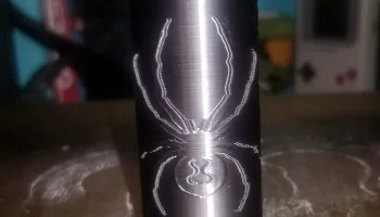 Чехол для зажигалки Bic Black Widow Spider