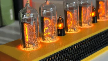 Корпус Nixie Clock, лампы IN-14 2