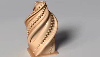 Витая ваза