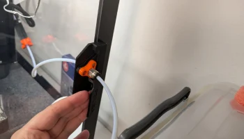 Ручка двери мини-корпуса Prusa с магнитной муфтой из ПТФЭ...