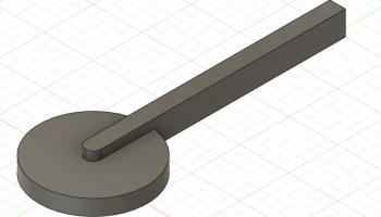 Секундная стрелка улучшенных блуждающих часовых часов 1