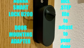 Aqara Smart Lock U200 - адаптер для монтажа на дверь Aqara Smart Lock U200 - адаптер для монтажа на дверь