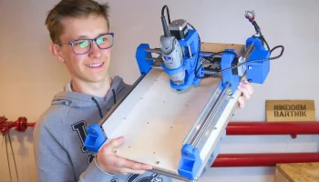 Самодельный 3D-печатный ЧПУ станок на Dremel