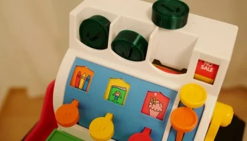 Настраиваемая монета кассового аппарата Fisher Price