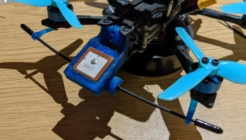 Diatone ROMA L3 и L4 - крепление антенны GPS, VTX и RX... 3