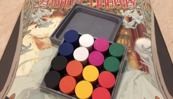 Коробка для жетонов настольной игры Shadow Hunters Коробка для жетонов настольной игры Shadow Hunters