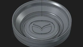 Вставка в подстаканник Mazda/подстаканник с логотипом 3
