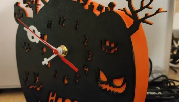 Светодиодные часы Halloween Pumpkin Watch V2 3