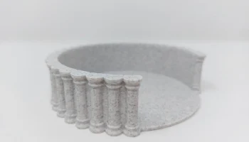 Voronoi Coaster с держателем для подставки на стойке