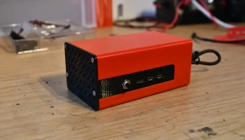 Корпус Raspberry Pi 5 с вентилятором Noctua NF-A4x20 5 В