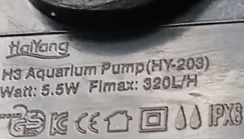 Держатель насоса для аквариума HiaYang H3 HY-203 3D печат... 5