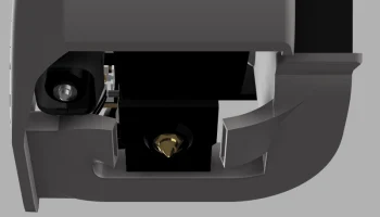 Корпус/крышка хотэнда Ender 3 V3 SE Вентилятор 5015 3