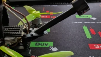 Darwin FPV baby ape pro v2 45 мм с расширенной антенной...