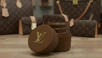 Контейнер с резьбой Louis Vuitton