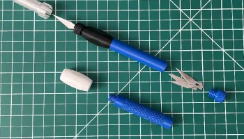 Нож Hobby Xacto - контейнер для лезвий Нож Hobby Xacto - контейнер для лезвий