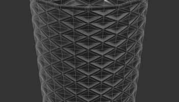 Контейнер/мусорный бак в режиме Strong Geometric Vase (фи... 1