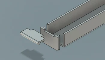 Ящики для хранения резисторов 10 мм x 15 мм x 70 мм 6