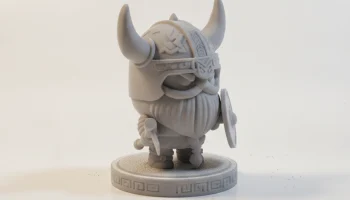 Фигурка Chibi Cute Viking Warrior V3 для 3D-печати 2