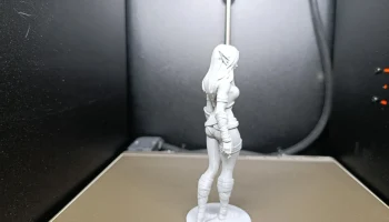 Миниатюра Эльфийской Охотницы 5