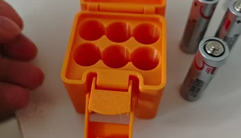 Кейс для хранения батарей ( 21700, 18650, AA, AAA) 2