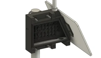 Meshtastic, Meshcore репитер + солнечная 175мм 2