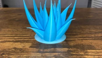 Настольное растение в горшке (полностью напечатано на 3D... 5