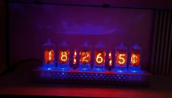 корпус часов nixie 3