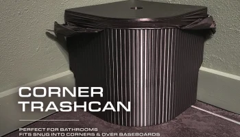 Corner Trashcan Corner Trashcan