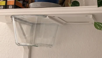 Низкопрофильное крепление для полки контейнера Ikea 365+... 2