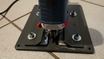 Stichs&auml;ge-Einlegeplatte f&uuml;r Bosch GST 160 CE / GST 18V-LI... 4