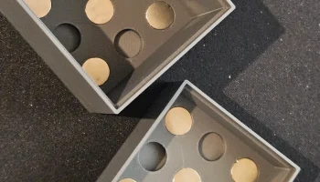 Magnetw&uuml;rfel f&uuml;r B&uuml;roklammern - Магнит-куб скрепки для бу... 4