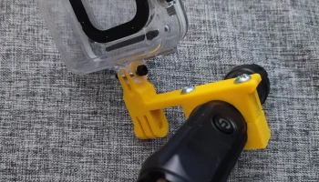 Крепление для GoPro Hero 10 с источником света диаметром... 2