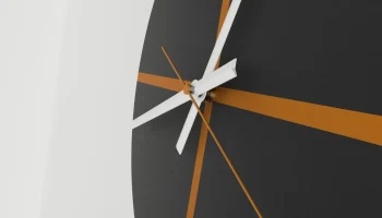 Минимальные настенные часы - 3D-печать 4