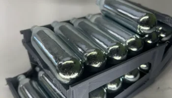 Кремовый газгольдер 1
