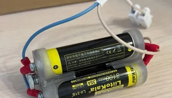 Держатель батареи 3S для 18650, 18500, 18350 и т. д. 1