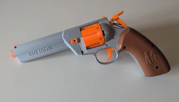 Бластер с дротиками Big-Iron 1