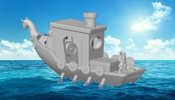 Benchy Viking