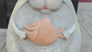 Кот с рыбкой 1