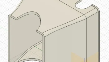 Носик вентиляционного канала для ANYCUBIC i3 Mega(2018) 2