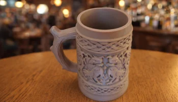 Пивная кружка Viking/подставка для банок