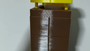 Minecraft Torch Lamp (No-Magnet Remix от Voxel Forge) 4