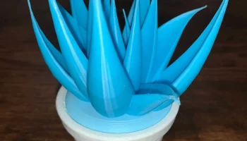 Настольное растение в горшке (полностью напечатано на 3D... 1