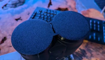 Крышки объектива Cannon 18X50 IS со шнурками 3