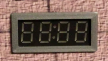 Рамка модуля цифровых часов TM1637