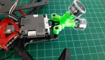 FPVFrame.ch - держатель антенны FlowX mini Walksnail (тру...