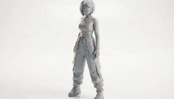 Тактическая фигурка Cool Girl, женская фигура, 3D-печать 1