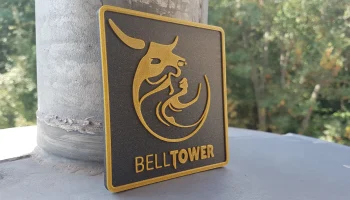 Магнит с логотипом Deus Ex Belltower 2